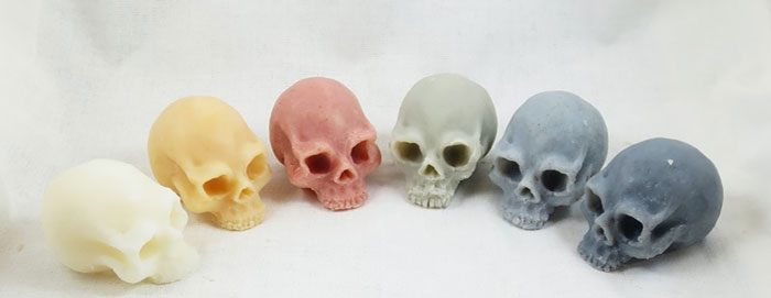 Hand-Made Soap Skulls To Remind Us That We Can't Escape Death