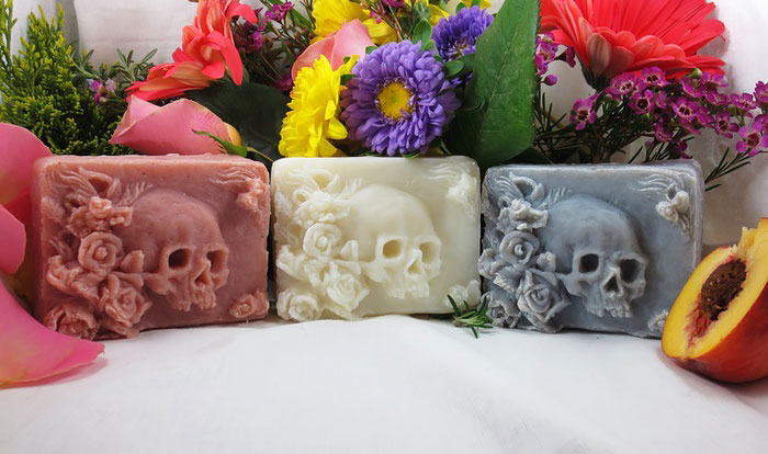 Hand-Made Soap Skulls To Remind Us That We Can't Escape Death