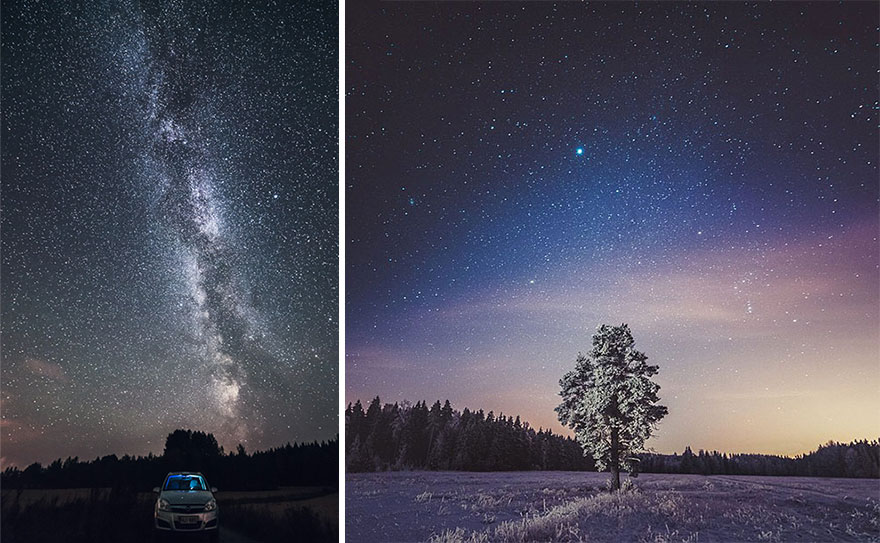 Self-Taught Finnish Photographer Takes The Most Otherworldy Night Photos On Instagram