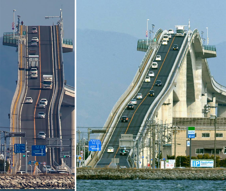 This Bridge In Japan Looks Like A Rollercoaster