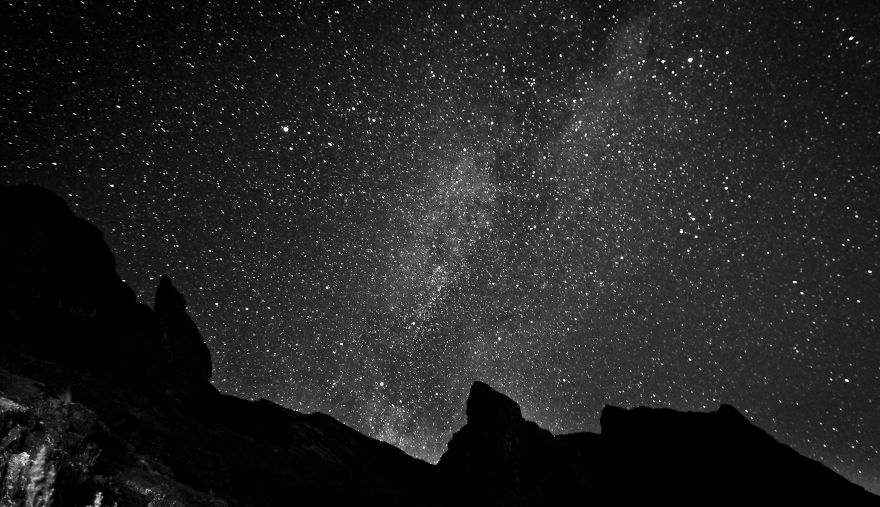 Milky Way Over Donkey's Ears Peak