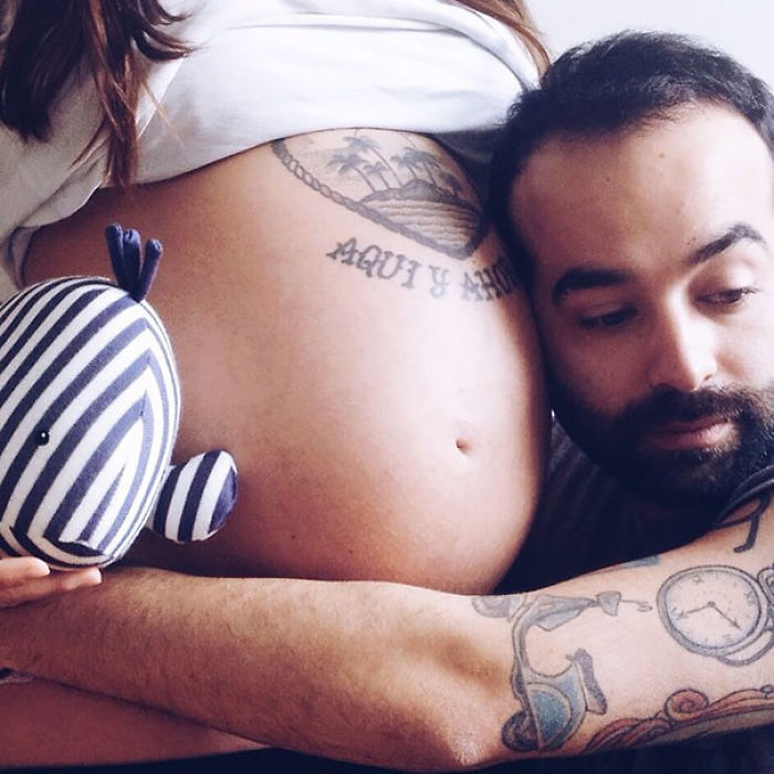 124 Babies And Their Tattooed Parents That Look Absolutely Beautiful Together