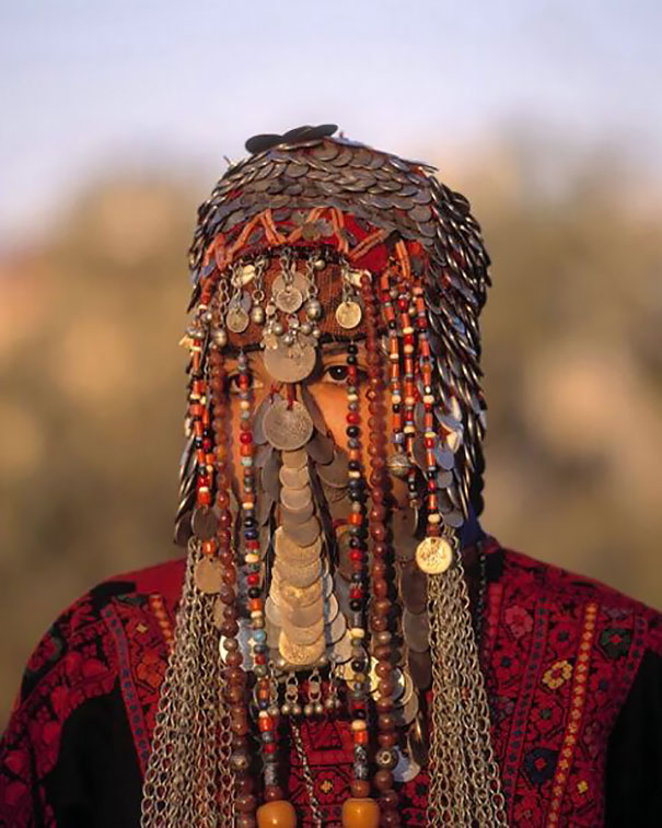 Bedouin Wedding Veil In Israel