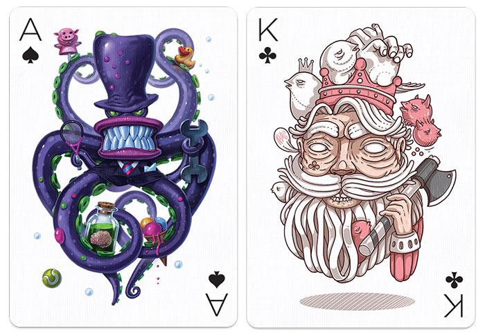 55 Famous Designers And Illustrators Team Up To Create Unique Playing Cards