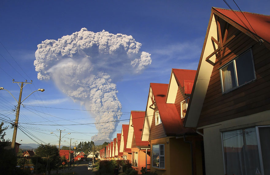 Volcano Eruption In Calbuco, Chile