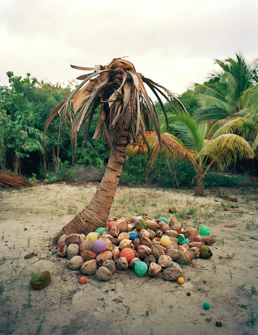 Artist Creates Art From Trash That Washes Up In Mexico From 50 Countries Around The World