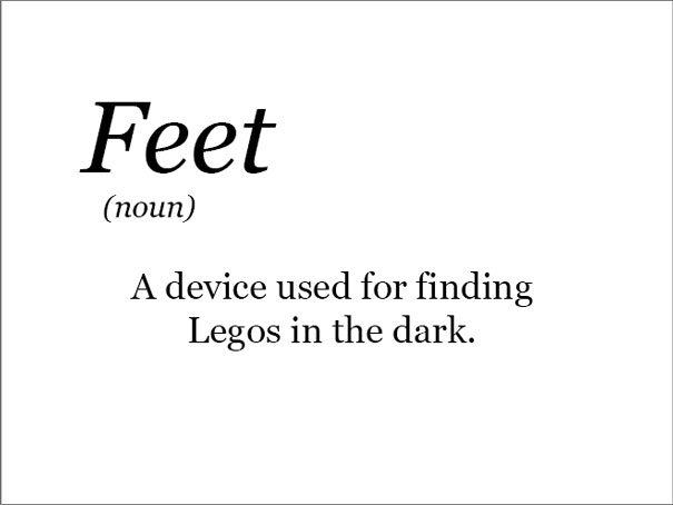 The Real Meaning Of Feet