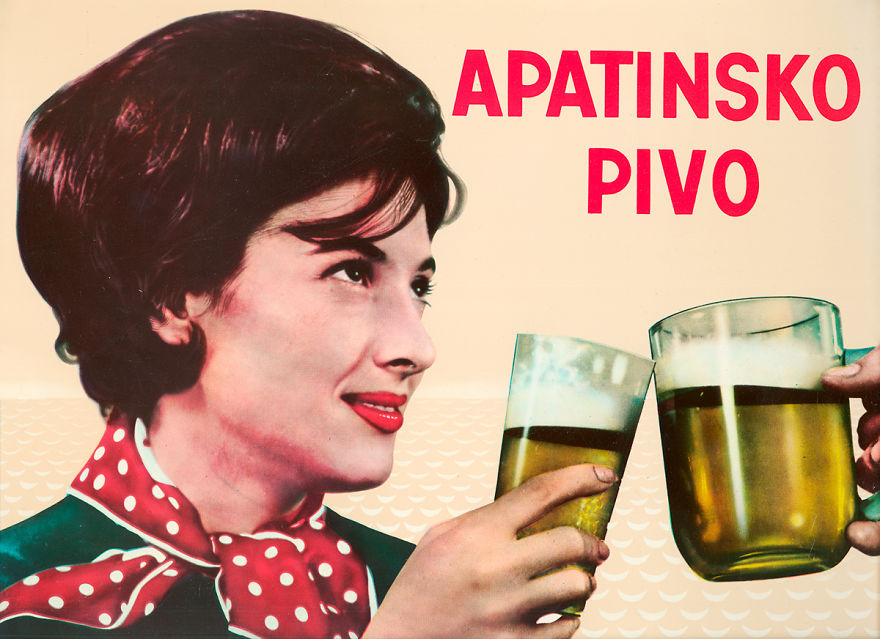 Vintage Advertising Photos Of A Serbian Brewery From The 70s