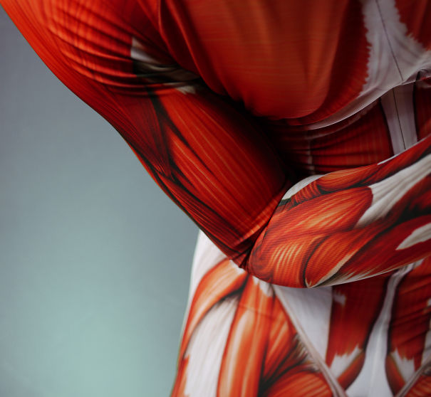 Anatomical Muscle-Suit That I Made After I Got Bored With Casual Racing Clothes