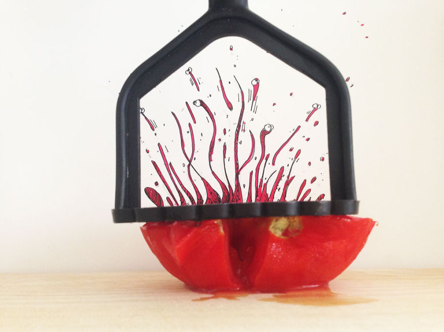 Art For Food's Sake: Turkish Artist Transforms Food Into Art Objects