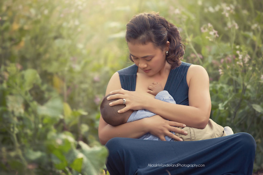 I Encourage Mothers Not To Hide Breastfeeding With My Inspiring Photographs