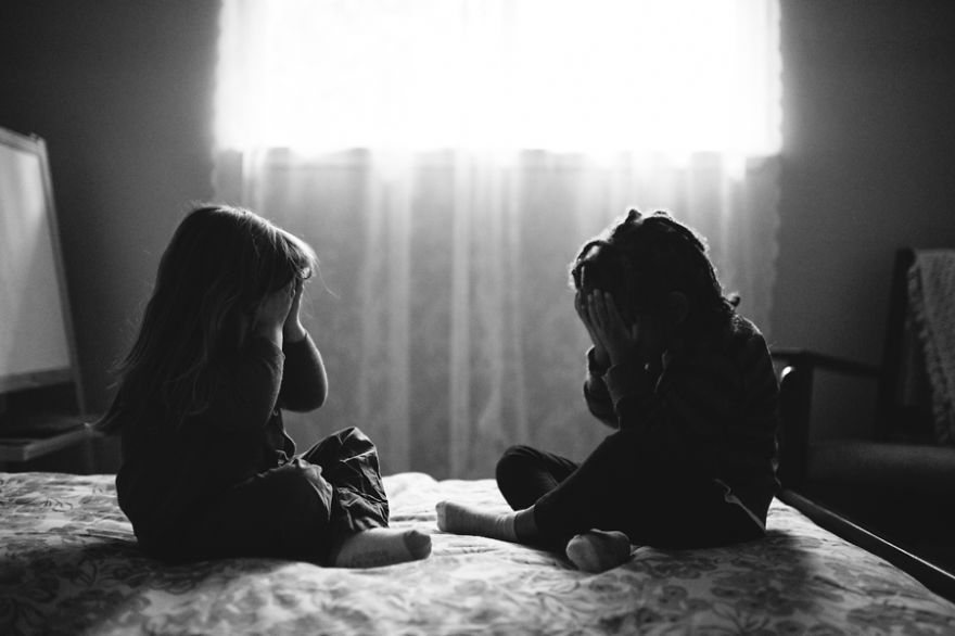 Barely Different: I Capture The Bond Between My Two Daughters