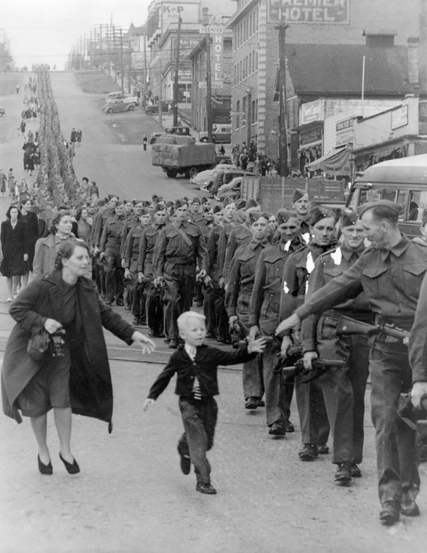 “Wait For Me Daddy,” By Claude P. Dettloff In New Westminster, Canada, October 1, 1940