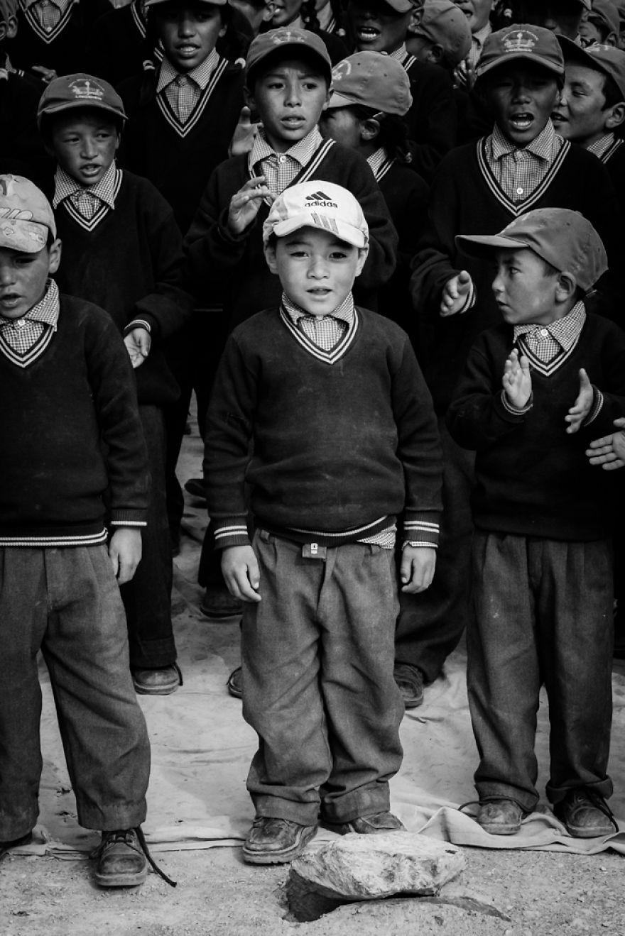 Children Of Zanskar. Happiness Is Not In Things, It's In Us.