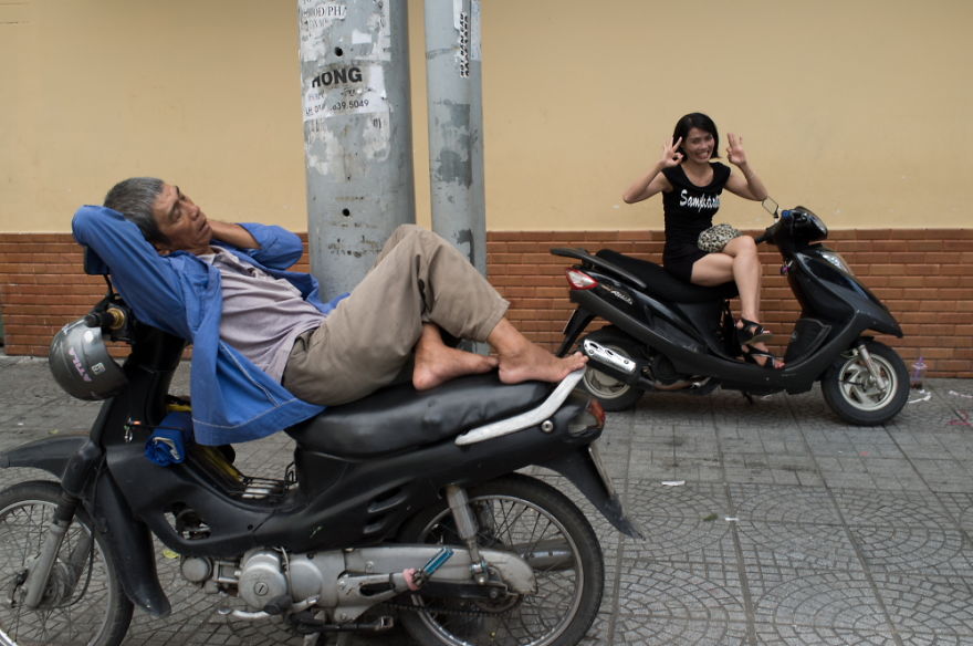 Easy Rider: Sleepy Motorcyclists Around Asia