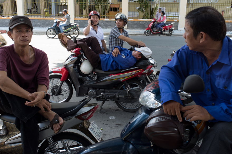 Easy Rider: Sleepy Motorcyclists Around Asia