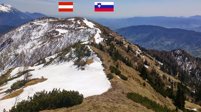 Austria - Slovenia Alpine Border
