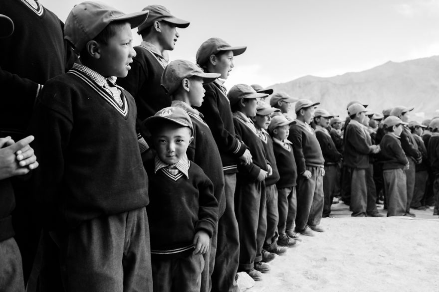 Children Of Zanskar. Happiness Is Not In Things, It's In Us.