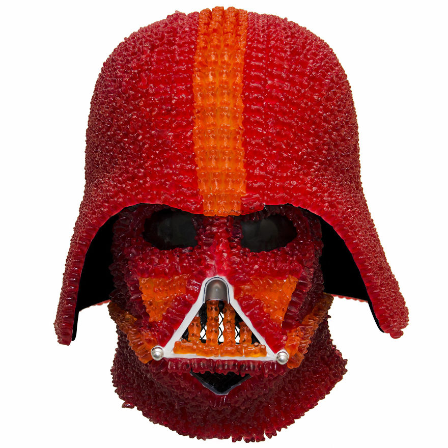 Darth Gummy: I Designed Vader's Helmet With 1,000+ Gummy Bears