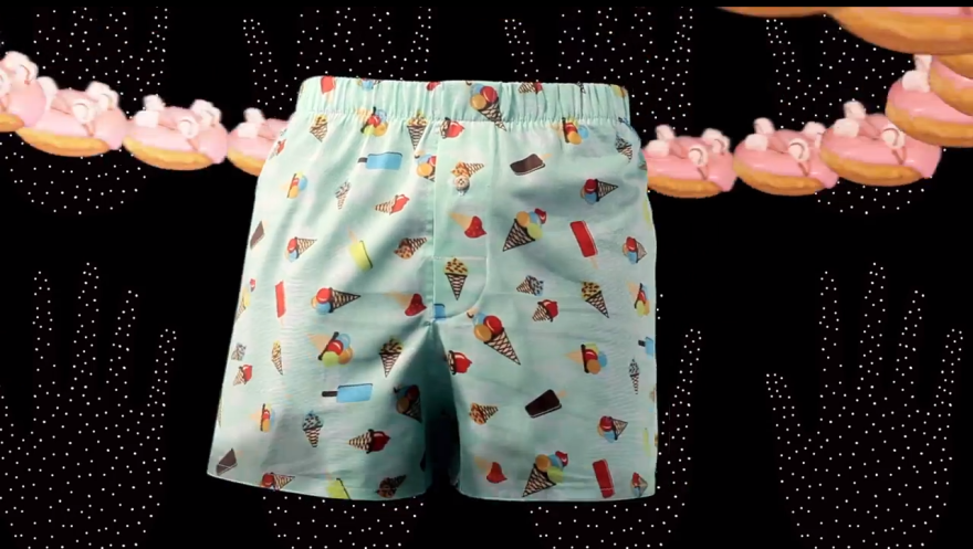 Watch Male Underwears On Holidays Creative Ad Ears Into Shells About Funny And Trendy Menswear