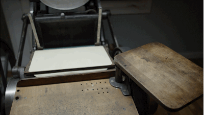 Mesmerizing Vintage Letterpress Gifs