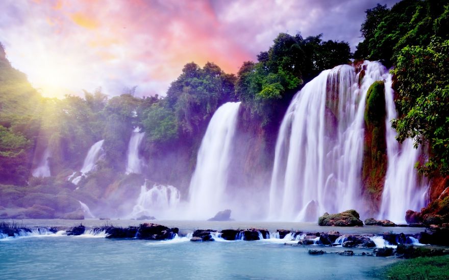 Thagman Falls In Indonesia