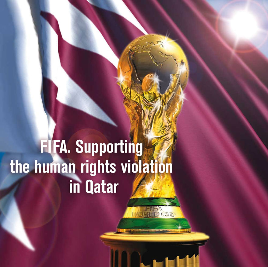 Fifa. Supporting The Human Rights Violation In Qatar.