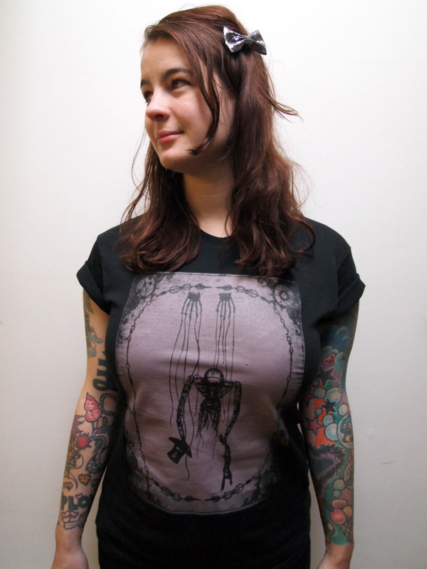 Alternative Tarot Card T-shirts For Ladies And Gents
