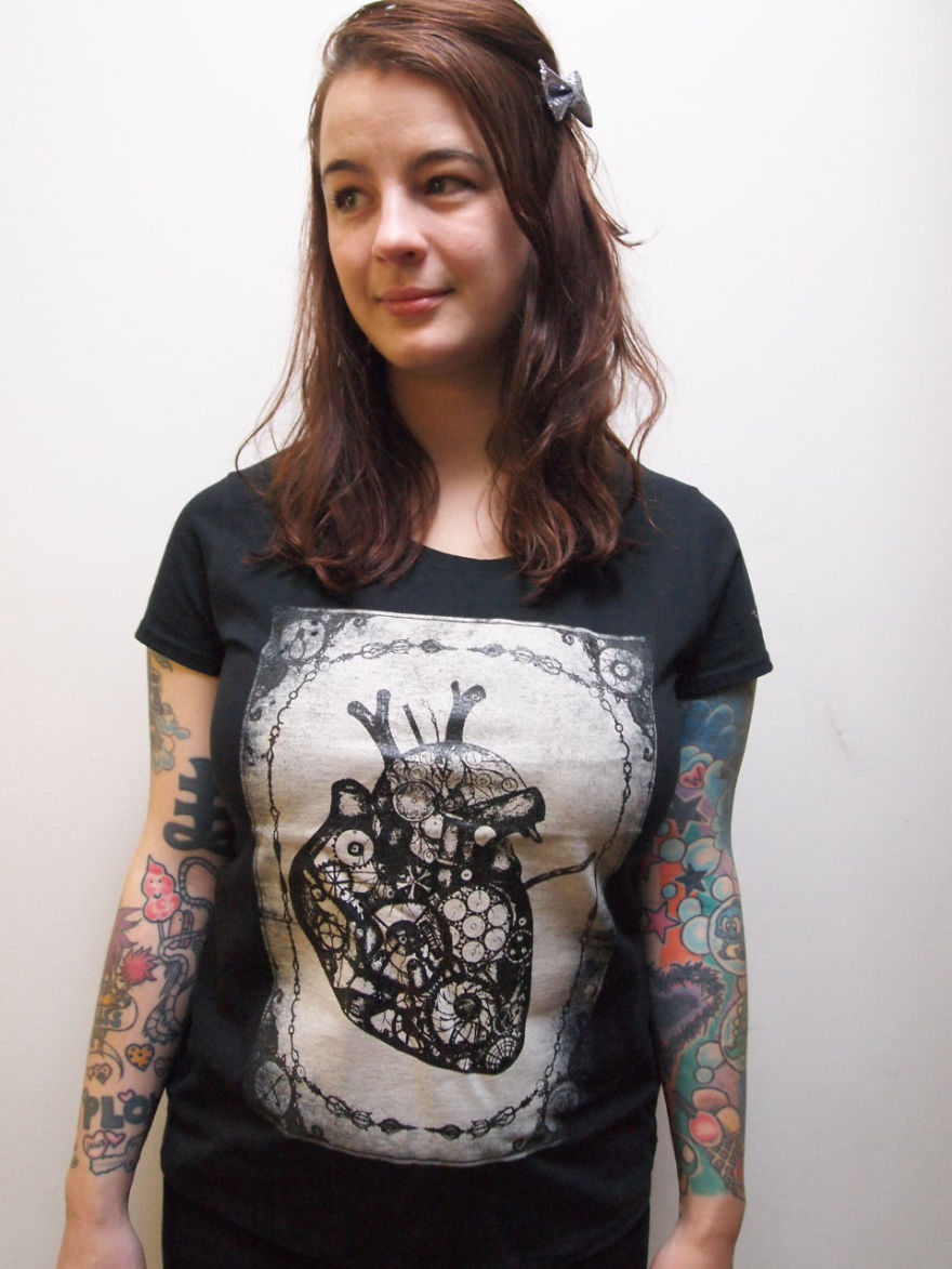 Alternative Tarot Card T-shirts For Ladies And Gents