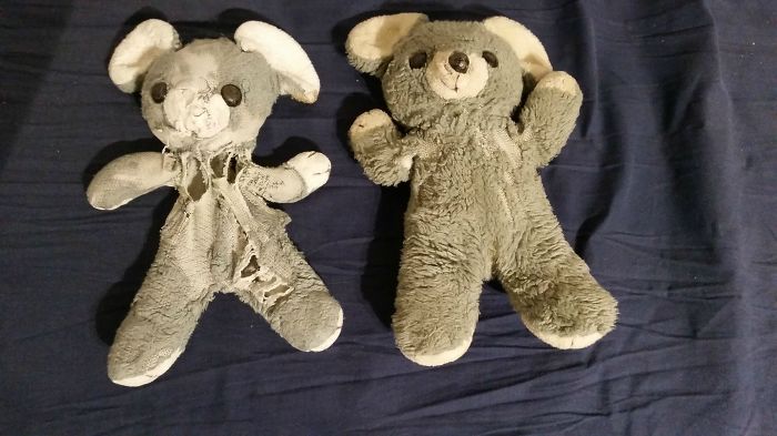 Mine And My Twin Brother's Teddy Bears From 1992. Bare In Mind That One Of Us Is Disabled From Birth And In A Wheelchair To This Day.
