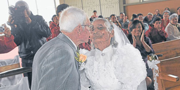 After 15 Years Of Dating, 90-Year-Old Couple Gets Married