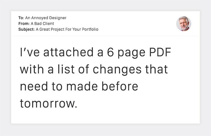 Horrible Emails From Clients That Designers “Love” To Read