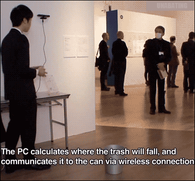 The Future Trash Box : Made The Janitors Stressed.