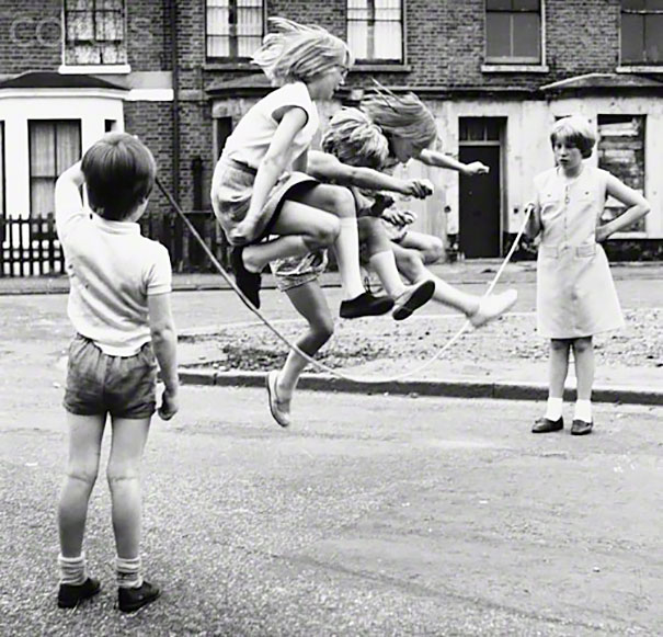 Girls Jump Rope In Zennor Road, 1960s