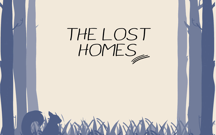 The Lost Homes: Kabeera Makes Illustrations Sending A Sad Message About Deforestation
