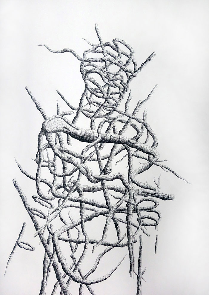 Lignified: I Push The Boundaries Of Stick Men In Charcoal And Pen
