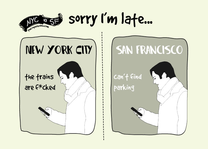 What Is The Difference Between Living in New York and San Francisco?