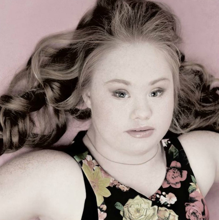 Teen With Down Syndrome Is Determined To Become A Model