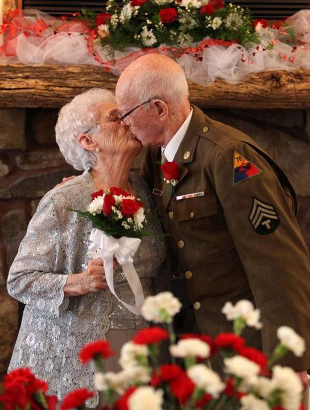 Couple, Married In A Rush Before WWII, Finally Gets A Real Wedding