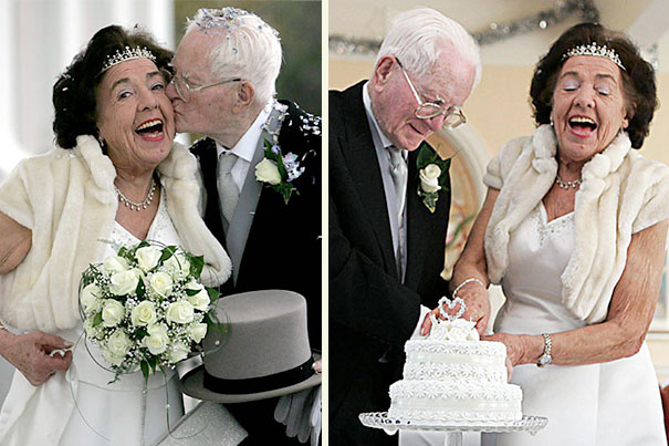 Britain's Oldest Bride And Groom Marry After Meeting At A Daycare Center 1 Month Earlier