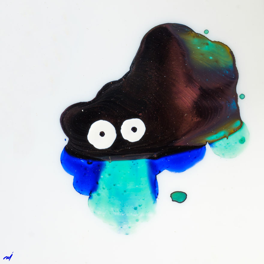 Inklings: Small Creatures Living On Color Palettes