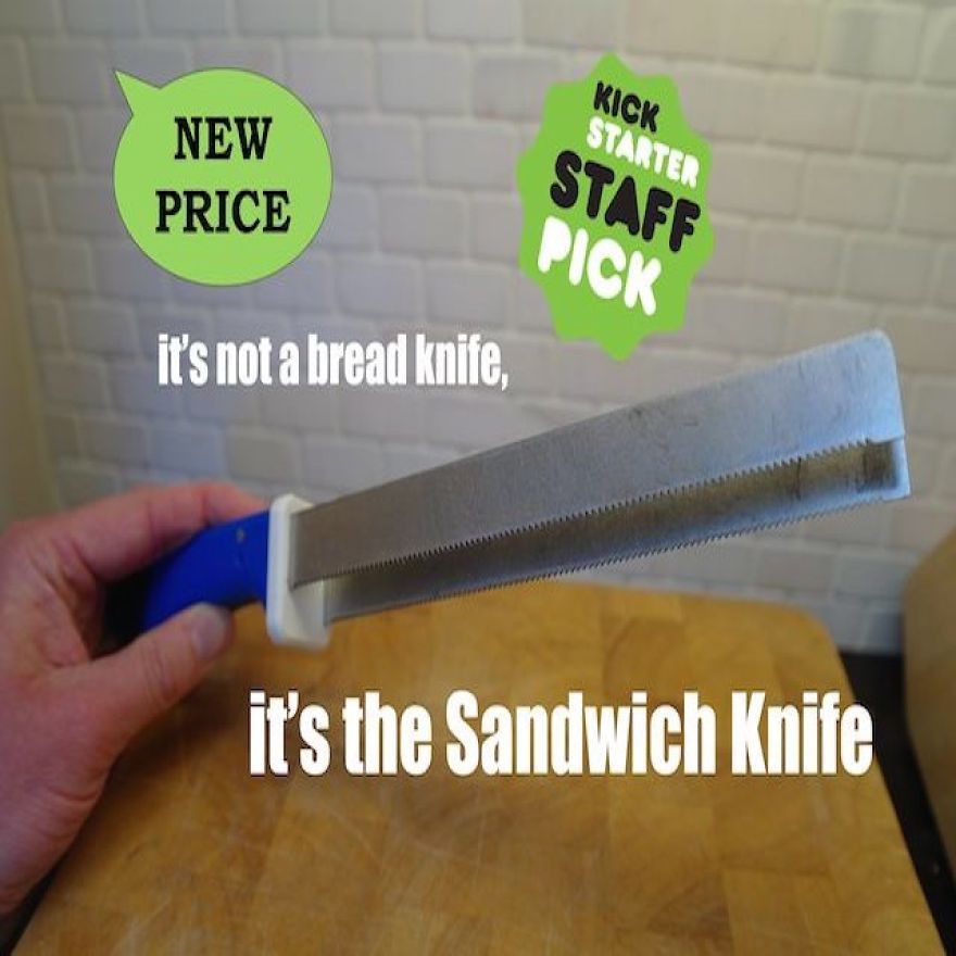 It's Not A Bread Knife, It's The Sandwich Knife