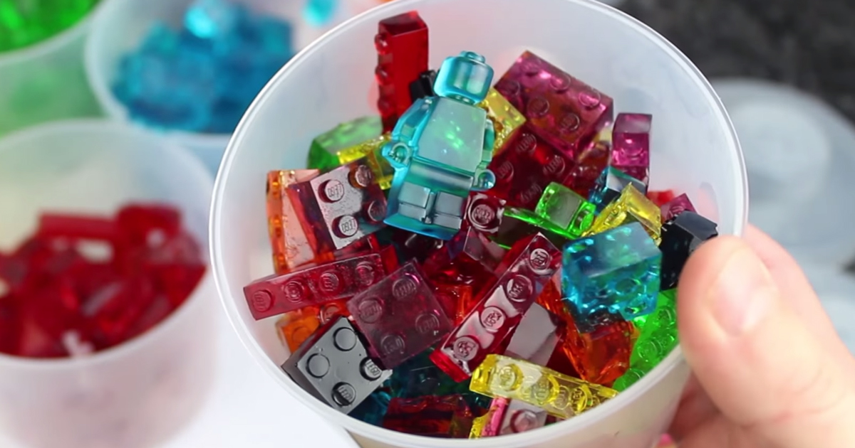 How To Make Edible & Stackable LEGO Gummy Candy