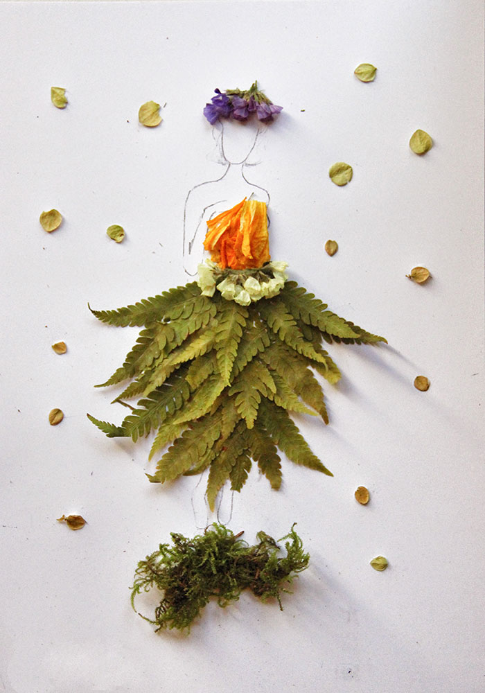 Lithuanian Library Invited Readers To Create Floral Illustrations For Their Mothers