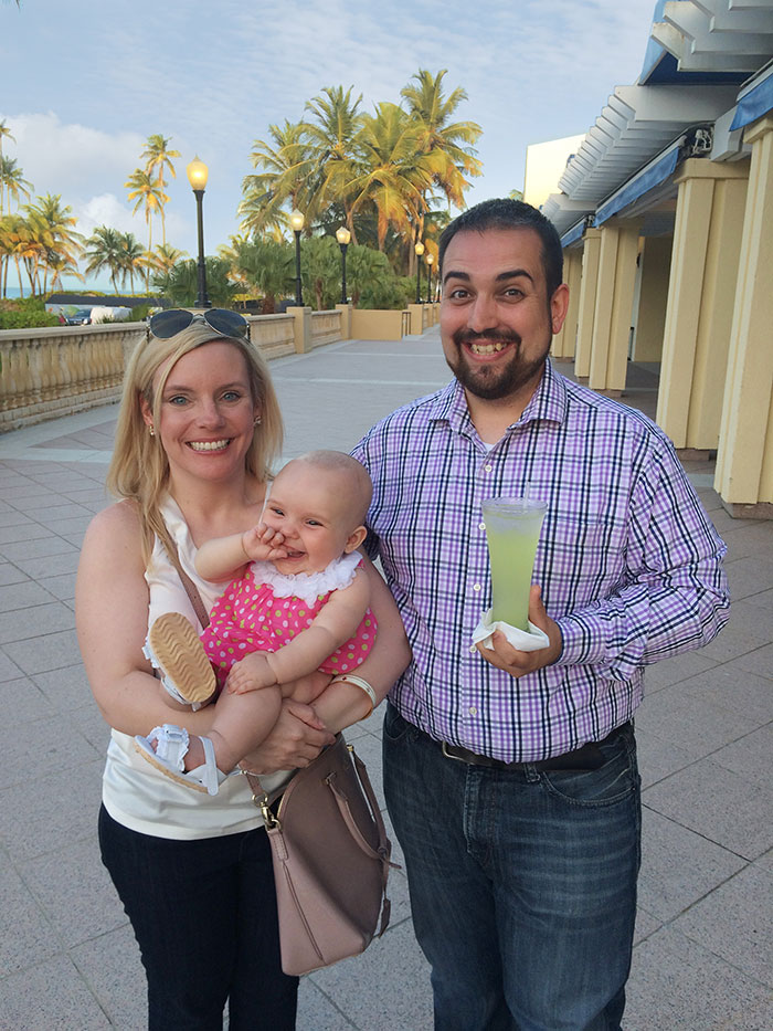 Sad Vacation Guy Wins Second Vacation, Takes His Wife And Baby, Has Much Better Time