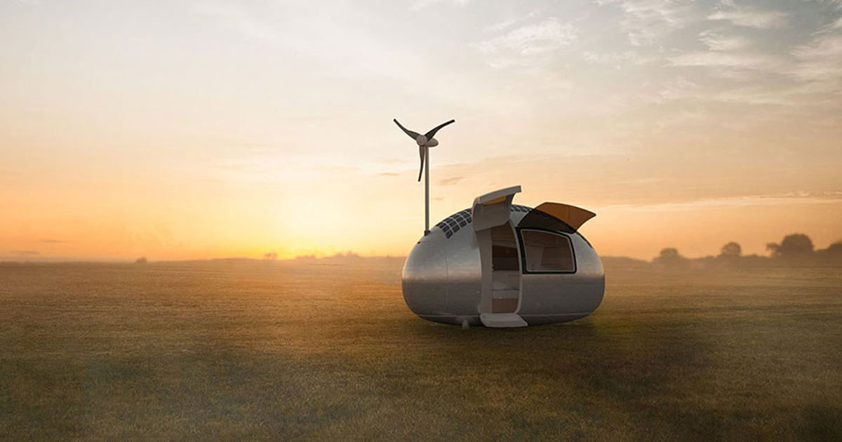 Tiny Wind & Solar Powered Home Lets You Live Off The Grid Anywhere In ...
