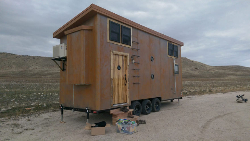 Incredible Steampunk Tiny House