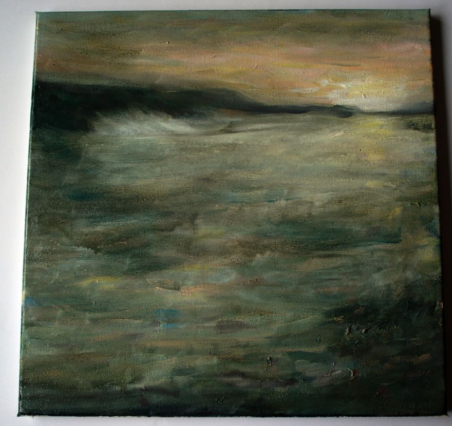I Like To Paint Oil Landscapes From My Imagination :)