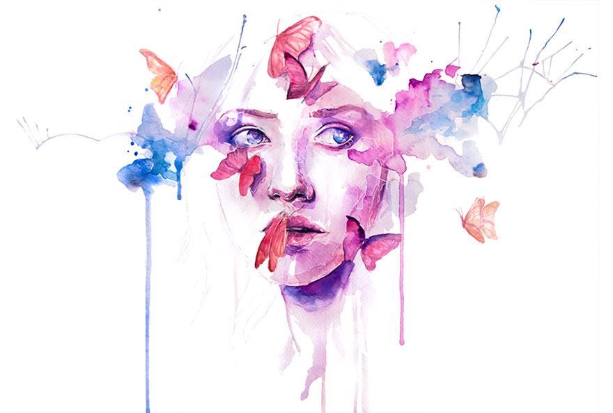 watercolor-ink-paintings-agnes-cecile-2