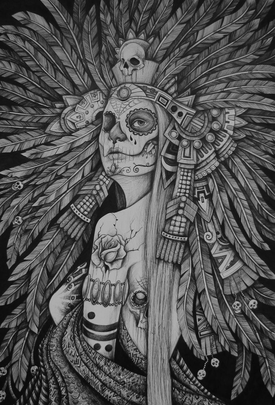 My Illustrations Inspired By The Dark Side Of Human Beings